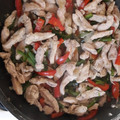 El cooksnap de Marina Guadalupe Mendoza Beltran cuando hizo Fajitas de pollo con pimiento rápido y fácil.