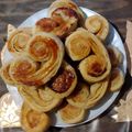 El cooksnap de Leonela Domínguez cuando hizo Palmeritas con hojaldre rápido.