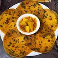 Chandra kamdar का कुकस्नैप जब उन्होंने मेथी थेपला (methi thepla recipe in Hindi) बनाया था।