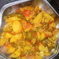 Pooja Lunker का कुकस्नैप जब उन्होंने शिमला मिर्च आलू की सब्जी(shimla mirch aloo ki sabzi recipe in hindi) बनाया था।