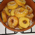 El cooksnap de Lurdes cuando hizo Rosquitas/Donas.