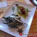 Cooksnap από DonLoufas στη συνταγή Σαρδέλες φούρνου με αρωματικά χόρτα και πουρέ φάβας