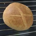 El cooksnap de Natalia cuando hizo Pan de campo semiintegral💜.