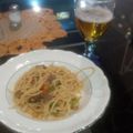 El cooksnap de river cuando hizo Spaghetti estilo chino.