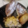 xclusivelymee's cooksnap of when they made Apple & Cream cheese Stuffed French Toast Sticks.