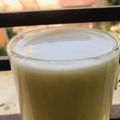 Zobia Sajjad's cooksnap of when they made Banana milkshake.