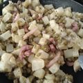 El cooksnap de Sandra cuando hizo Guisantes salteados.