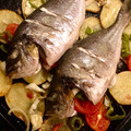 El cooksnap de Sara PA cuando hizo Dorada al horno.