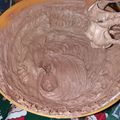 El cooksnap de Mirna Chavarria cuando hizo Crema de chocolate para rellenos y cobertura.