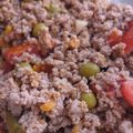 El cooksnap de Andy Estrada cuando hizo Picadillo de res.