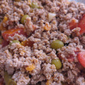 El cooksnap de Andy Estrada cuando hizo Picadillo de res.
