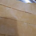 کوک اسنپ ŠÖhä بعد از امتحان کردن خمیر لازانیا lasagna dough.