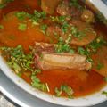 Nosheen Nadeem's cooksnap of when they made Aloo Gosht 😍😍.
