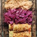 El cooksnap de Celia Cen cuando hizo Col morada agridulce.