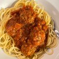Cooksnap dari Miarikaputri untuk resep Spaghetti Meatballs