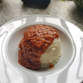 El cooksnap de JCarlos Contioso cuando hizo Arroz a la cubana con salsa de tomate picante, salchichas y verduras.