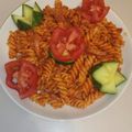 El cooksnap de Mayelin Bruzón cuando hizo Fusilli con bacon.