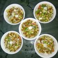 Archana Yadav का कुकस्नैप जब उन्होंने सात्विक चटपटा प्रोटीन सलाद (satvik chatpata protein salad recipe in Hindi) बनाया था।