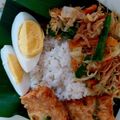 Cooksnap dari Ria Mamanya Tata untuk resep Sego Gudangan a.k.a Nasi Urap
