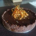 Dorina Babos Cooksnap-ja, amikor elkészítette a(z) Duplacsokis-karamellás keksztorta Ancsyka konyhájából receptet.