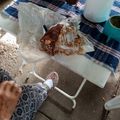 El cooksnap de Laura Larrobla cuando hizo Salchichón de chocolate 🍫.
