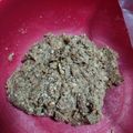 El cooksnap de Roxana Vargas cuando hizo Galletitas de avena, miel, frutos secos y pasas de uva.
