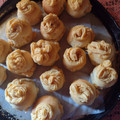 El cooksnap de Norma Beatriz Gavio cuando hizo Pan de leche con crema pastelera.