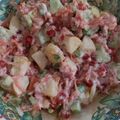 Saira Abdullah's cooksnap of when they made Russian Salad.