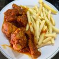 El cooksnap de Yasmina Retegui Alvarez cuando hizo Conejo en salsa de tomate y cerveza.