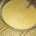 El cooksnap de Mimi cuando hizo Gazpacho de lichis.