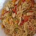 El cooksnap de Susana Gordo Rodriguez cuando hizo Fideos chinos de trigo con pollo.
