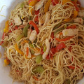 El cooksnap de Susana Gordo Rodriguez cuando hizo Fideos chinos de trigo con pollo.
