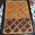 El cooksnap de Diego Hernán cuando hizo Pastafrola con masa de aceite.