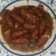 El cooksnap de Merche cuando hizo Salchichas al vino tinto en olla GM.