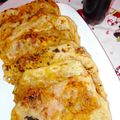 صورة من وصفات سوار ❤️، شاركها بعد تجربة وصفة محاجب الكسرة بالبصل الاخضر رقاق مقرمشين وحاريييين 😍 💛💛