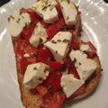 El cooksnap de Salima cuando hizo Tostadas con tomate y queso fresco🍅.
