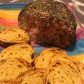 El cooksnap de Annuska Perera cuando hizo Paté de jamón serrano y albahaca.