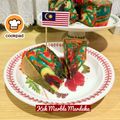 Cooksnap Mahadiah semasa beliau membuat Kek Marble Merdeka.