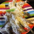 El cooksnap de Sergio Friz cuando hizo Camarones al Coco.