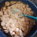 El cooksnap de Celia Esther Chacon Gomez cuando hizo Salchichas con crema y chipotle.