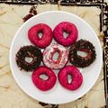 Cooksnap dari DJ. Ana untuk resep Donat Buah Naga (Eggless)