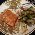 mommytobe's cooksnap of when they made Asian grilled salmon.