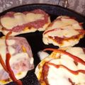 El cooksnap de Cesar cuando hizo Pizzetas Individuales.
