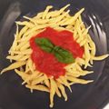 il Viví quando ha preparato Trofie fatte in casa