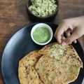 Rita Gajjar's cooksnap of when they made મિક્સ વેજ ચીઝી સ્ટફ પરાઠા (Mix Veg Cheesy Stuff Paratha Recipe In Gujarati).