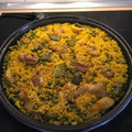 El cooksnap de Nacho Albarrán cuando hizo Arroz con Conejo.