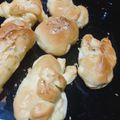 Cooksnap dari Mom's Syifkhansa untuk resep Roti isi pisang (step membentuk roti)