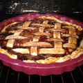 El cooksnap de Margarita Andrade cuando hizo Pie de manzana.