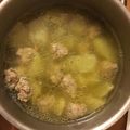 Cooksnap của Hải Anh khi họ làm theo món Canh su hào thịt viên