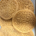 El cooksnap de Iman Mohamed cuando hizo Baghrir (tortitas marroquíes).